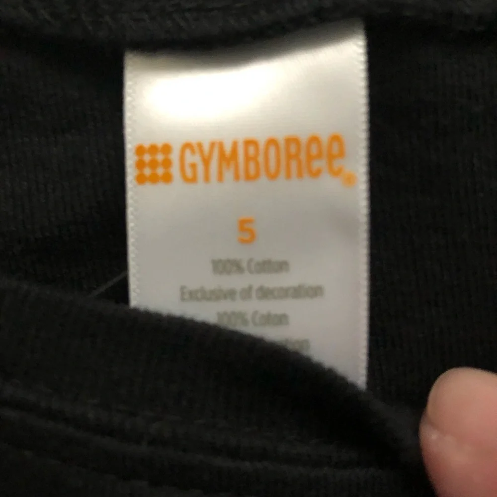 Gymboree Pumpkin/Fall Theme Shirt Size 5